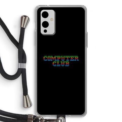 Retro: OnePlus 9 Transparant Hoesje met koord