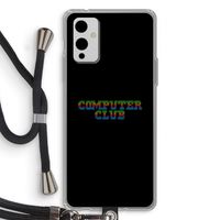 Retro: OnePlus 9 Transparant Hoesje met koord