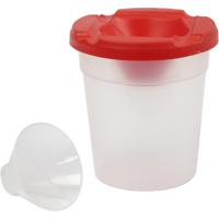 Creativ Company Niet-knoeien pot, h: 8,5 cm, d 8 cm, 250 ml, 15 stuk/ 1 doos