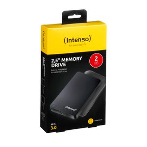 Intenso Memory Drive 2.5 2TB USB 3.0 incl. sleeve Zwart