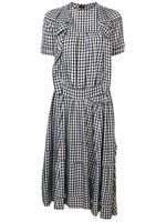 Comme Des Garçons Pre-Owned robe-chemise à carreaux vichy - Noir