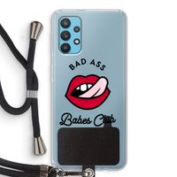 Badass Babes Club: Samsung Galaxy A32 4G Transparant Hoesje met koord