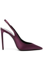 Saint Laurent escarpins Zoe 110 mm - Violet - thumbnail