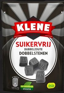 Klene Dubbelzoute Dobbelstenen Suikervrij