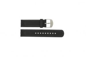 Timex horlogeband T49940 Rubber Zwart 22mm