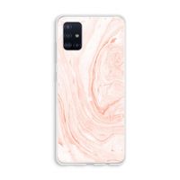 Peach bath: Galaxy A51 4G Transparant Hoesje