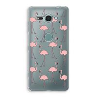 Anything Flamingoes: Sony Xperia XZ2 Compact Transparant Hoesje