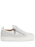 Giuseppe Zanotti baskets Frankie à logo - Blanc