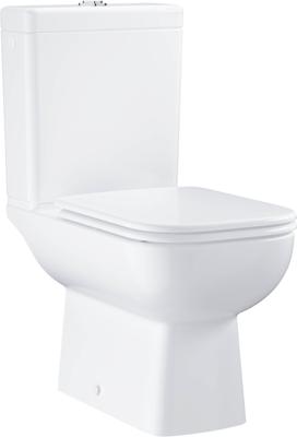 Grohe Start toilet en reservoir met zijaansluiting en quickrelease toiletbril met softclose wit