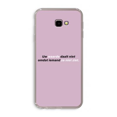uw waarde daalt niet: Samsung Galaxy J4 Plus Transparant Hoesje