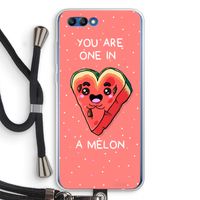 One In A Melon: Honor 10 Transparant Hoesje met koord