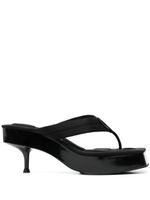 Alexander Wang claquettes Jessie à plateforme - Noir - thumbnail