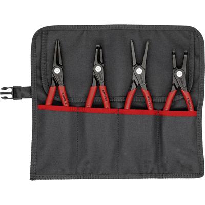 Knipex 3056290040 Precisie-borgveertang set Geschikt voor borgringen Binnen- en buitenringen 19-60 mm 19-60 mm Puntvorm Recht, 90° haaks