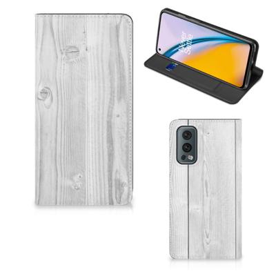 OnePlus Nord 2 5G Book | Wallet Case | White Wood