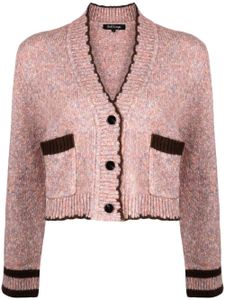 tout a coup cardigan à col v - Rose