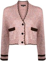 tout a coup cardigan à col v - Rose