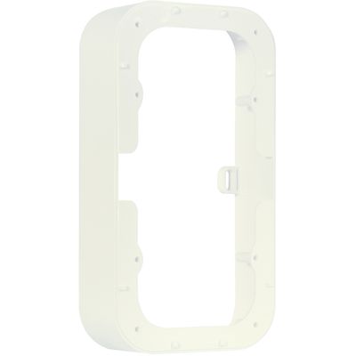 Opus Basic opbouwrand 2-voudig wit