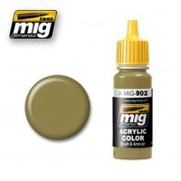 MIG Acrylic Dunkelgelb Base 17ml - thumbnail