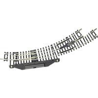 N Fleischmann rails (zonder ballastbed) 22273 Gebogen wissel, Elektrisch, Links 42 ° 194.6 mm, 228.2 mm 1 stuk(s) - thumbnail