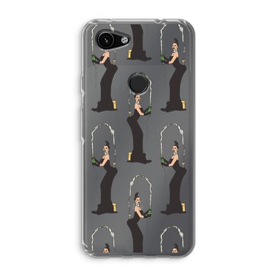 Pop Some Kim: Google Pixel 3a Transparant Hoesje
