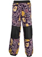 Aries pantalon de jogging à fleurs - Violet