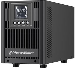 PowerWalker VFI 2000 AT Dubbele conversie (online) 2000 VA 1800 W 4 AC-uitgang(en)