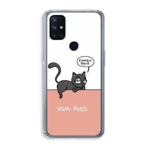 GSM poes: OnePlus Nord N10 5G Transparant Hoesje