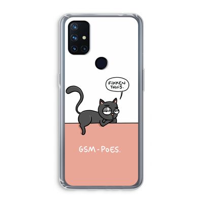 GSM poes: OnePlus Nord N10 5G Transparant Hoesje