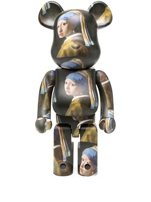 MEDICOM TOY figurine BE@RBRICK Girl With Pearl Earring - Noir