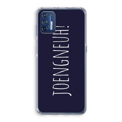 Joengneuh!: Motorola Moto G9 Plus Transparant Hoesje
