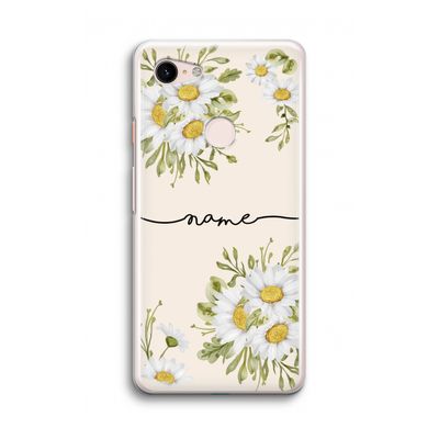 Daisies: Google Pixel 3 Transparant Hoesje