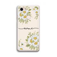Daisies: Google Pixel 3 Transparant Hoesje