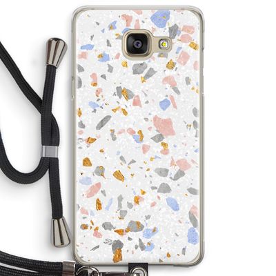 Terrazzo N°8: Samsung Galaxy A5 (2016) Transparant Hoesje met koord