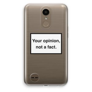 Your opinion: LG K10 (2017) Transparant Hoesje