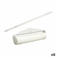Kledingroller Wit 25 x 70 x 6,5 cm Telescopisch (12 Stuks)