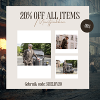 Maatpak Voor Heren | 3-delig Pak | Bruin Gestreept Tweed | Luca Changretta | Peaky Blinders | Peaky Blinders