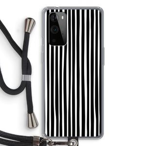 Stripes: OnePlus 9 Pro Transparant Hoesje met koord