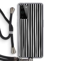 Stripes: OnePlus 9 Pro Transparant Hoesje met koord