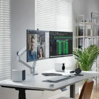 Alogic Glide flexible monitor arm dual