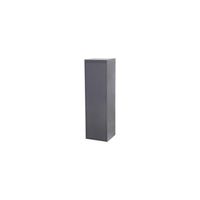 Hoge Kast New Future 120 Exclusive Line 120x35x35 Rechtsdraaiend Hoogglans Grijs