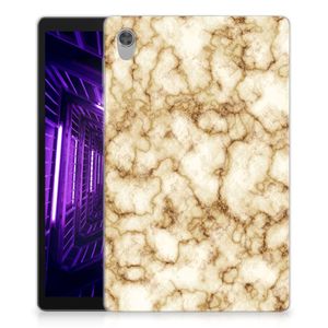 Lenovo Tab M10 HD (2de generatie) Tablet Back Cover Marmer Goud