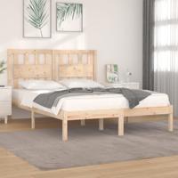 Bedframe massief grenenhout 200x200 cm