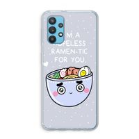 I'm A Hopeless Ramen-Tic For You: Samsung Galaxy A32 4G Transparant Hoesje