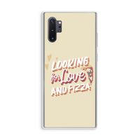Pizza is the answer: Samsung Galaxy Note 10 Plus Transparant Hoesje