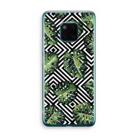 Geometrische jungle: Huawei Mate 20 Pro Transparant Hoesje