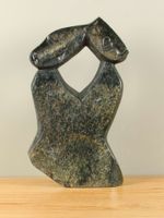 Tuinornament Cuddle serpentijn, 46 cm - thumbnail