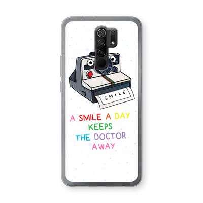 Smile: Xiaomi Redmi 9 Transparant Hoesje