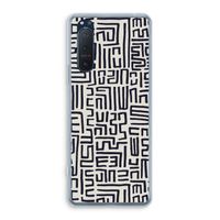 Moroccan Print: Sony Xperia 5 II Transparant Hoesje