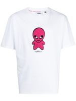 GCDS t-shirt Wirdo en coton - Blanc