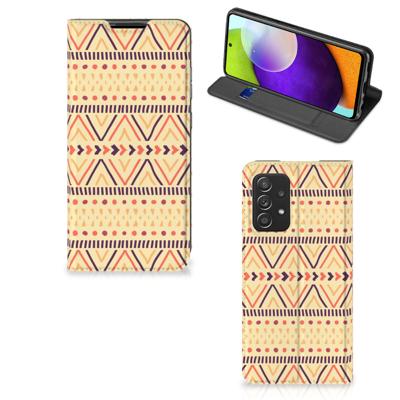 Samsung Galaxy A52 | Hoesje met Magneet | Aztec Yellow